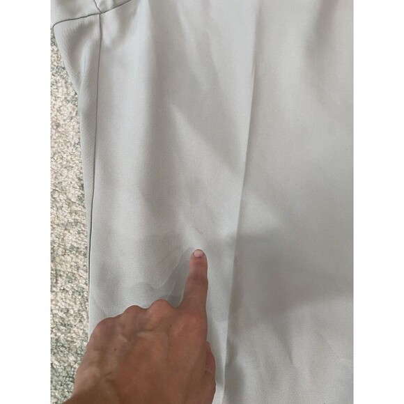 Oak Hill Premium Pant Mens 44x30 Tan/Gray Pleated Relaxed Straight Chino - Picture 7 of 16